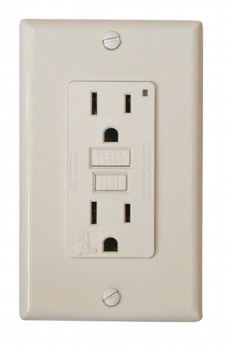 GFI RECEPTACLE W/LIGHT -