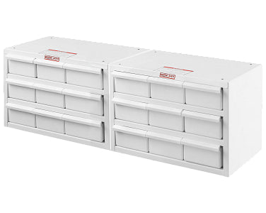 PARTS CABINET 18 BIN 32 IN X 12 IN