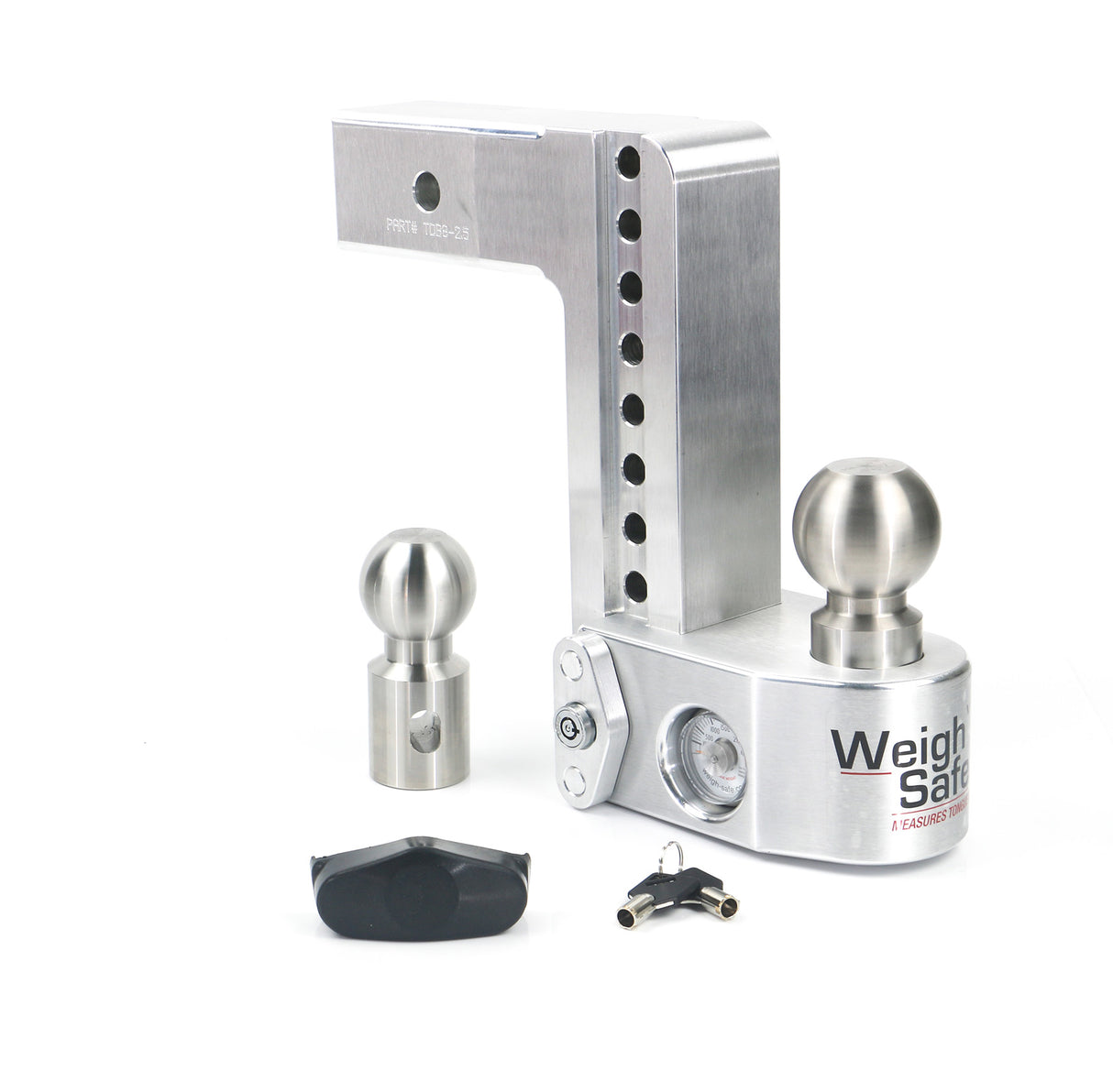 8INADJ BALLMOUNT 2.5INSHANK