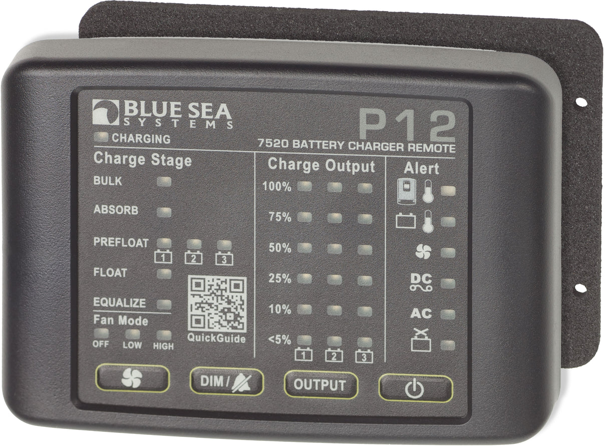 Blue Sea Led Remote For P12 Battery Chargers