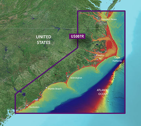 Garmin Vus007r G3 Vision Norfolk To Charleston