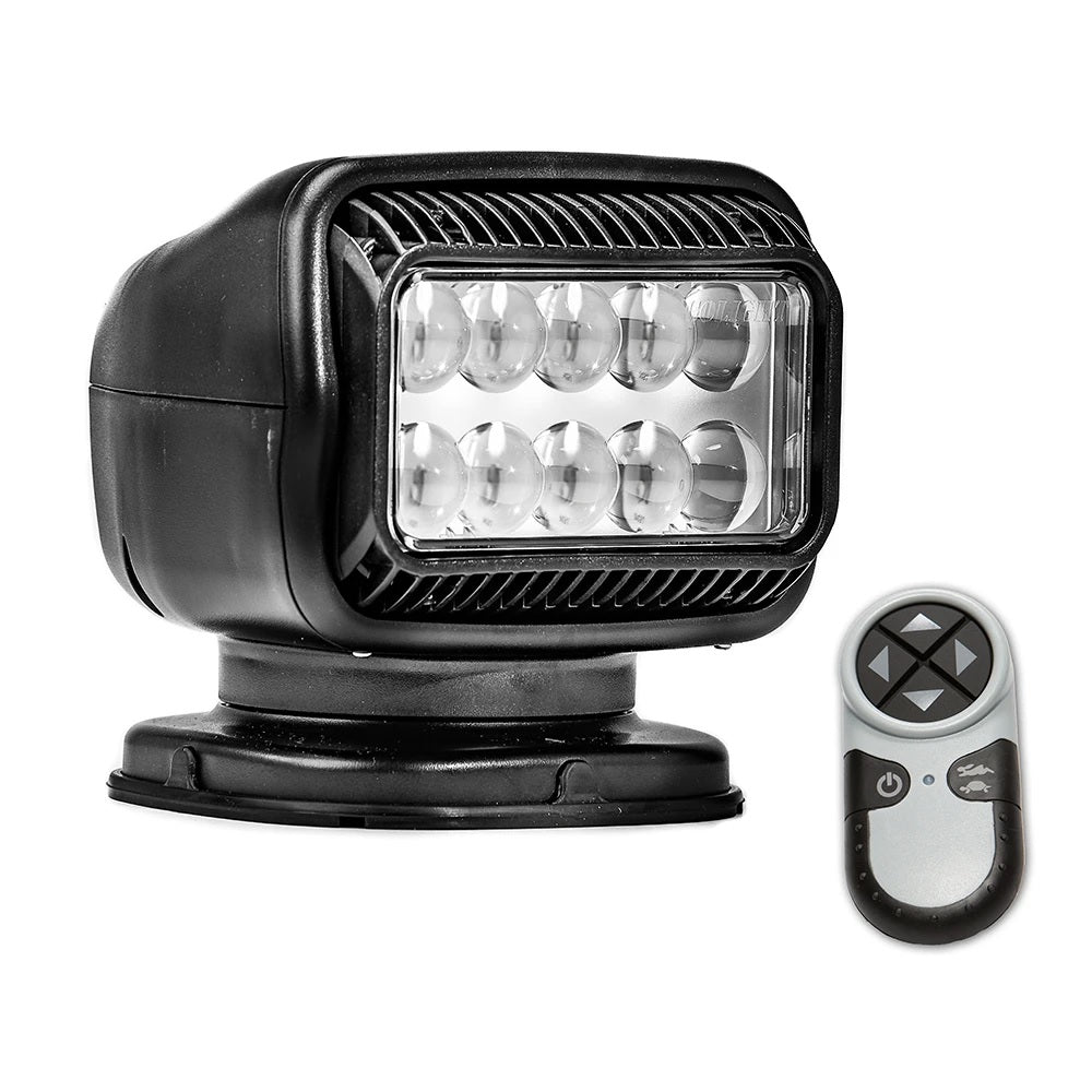 Golight Gt Series Led Black Wireless Handheld Remote Permanent Mount 12v