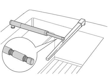 Raymarine 4"" Pushrod Extensio